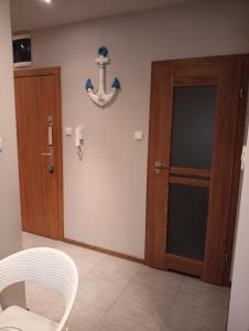 Kúpeľňa v ubytovaní Apartament z widokiem na morze