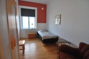 Postel nebo postele na pokoji v ubytování Svea hotell, Vollsjö