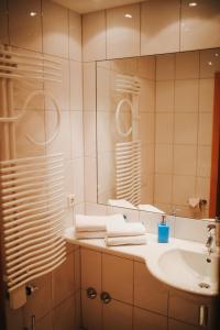 Ванна кімната в Hotel & Restaurant Adler