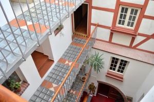 Das Gebäude in dem sich das Hotel befindet