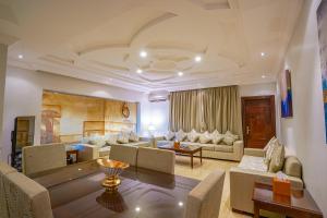 Posezení v ubytování Meral Oasis Resort Taif