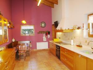 A kitchen or kitchenette at Casa para familias en Prullans