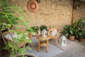 Patio nebo venkovní prostory v ubytování Brunelli B&B
