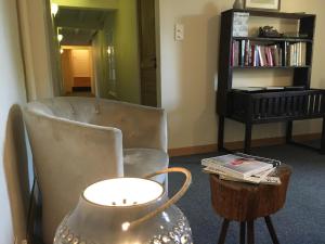 Knihovna v bed and breakfast