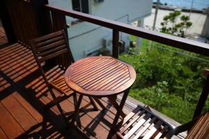 Balkón nebo terasa v ubytování Mama Tian Homestay