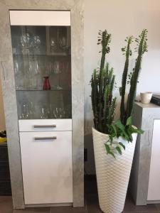 Kuchyň nebo kuchyňský kout v ubytování VIP Appartement