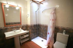 Kylpyhuone majoituspaikassa La Premsa