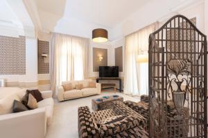 Posezení v ubytování Hotel La Pace
