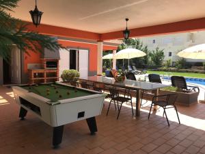 
A pool table at Villa Tenazinha III
