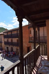 Balkón nebo terasa v ubytování Casa Balcón de Albarracín + 23 fotografií