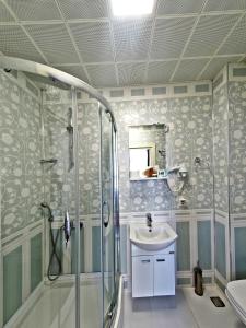 Koupelna v ubytování Nusretbey Hotel