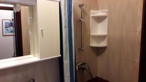 Koupelna v ubytování Apartments Svjeta