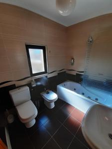 Koupelna v ubytování Hotel Rural El Perdigón