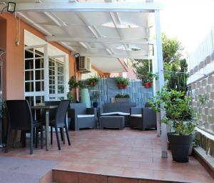 Posezení v ubytování B&B Atlante