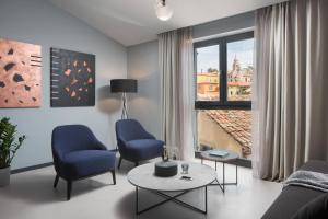 Posezení v ubytování Terra Residence