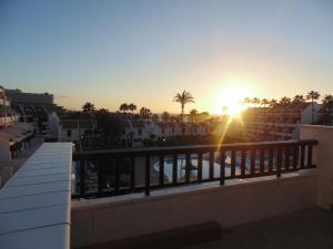 A balcony or terrace at Bellas Vistas Parque Santiago 2