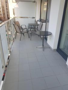 Balkón alebo terasa v ubytovaní Apartamenty Bliżej Morza Kasprowicza