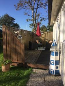 Zahrada ubytování Haus zum Leuchtturm Ferienpark Vislust Niederlande Ijsselmeer