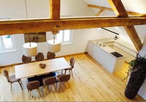 Kuchyňa alebo kuchynka v ubytovaní adler alpen apartments