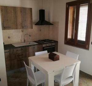 Kuchyňa alebo kuchynka v ubytovaní B&B funtanadetalia