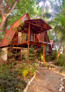 Zahrada ubytování Calala Lodge
