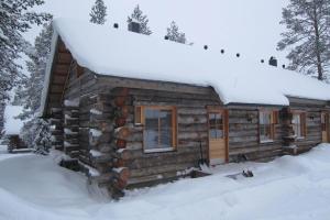 Lost Inn Cabins v zimě