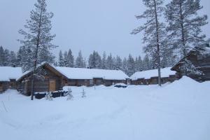 Lost Inn Cabins v zimě