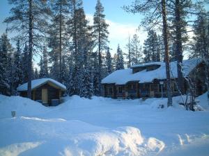Lost Inn Cabins v zimě