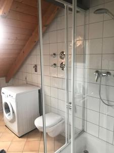 Ванная комната в Lovely Home München +29 фотографий