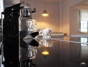 A kitchen or kitchenette at Fort D-Val luxurious apartment