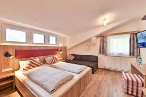 TV a/nebo společenská místnost v ubytování Haus Flexen rooms & apartments