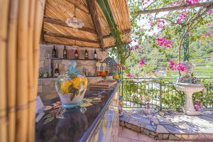 Balkón nebo terasa v ubytování Montagnella Relax