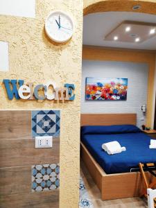 Llit o llits en una habitació de Il Sole della Guilla