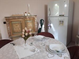 Kuchyňa alebo kuchynka v ubytovaní Casa in collina "la farfalla"