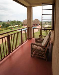 Balkon oz. terasa v nastanitvi Red Chilli Hideaway