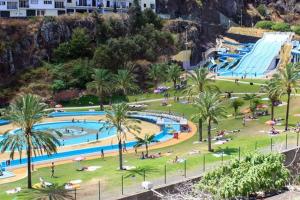 a view of a pool at a resort at The Artist Villa in Santa Cruz