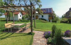Ogród w obiekcie Ferienhaus Deutsch Schuetzen