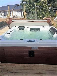 a jacuzziificialificialificialificialificialificialificialificialificialificialificial at Casa Tunquen VIP in Tunquen