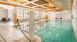 Bazén v ubytování Dvorak Spa & Wellness nebo v jeho okolí