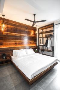 Katil atau katil-katil dalam bilik di J Jacuzzi Villa Ranong