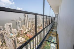 Balkón nebo terasa v ubytování Hotel Cartagena Dubai