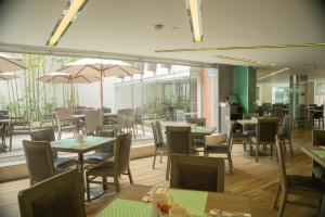 En restaurang eller annat matställe på Hotel Marbella