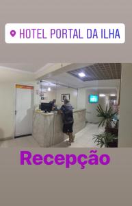 Vstupní hala nebo recepce v ubytování Hotel Porthal da Ilha- Paulo Afonso-Ba + 37 fotografií