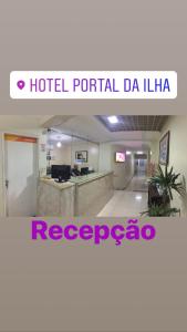 Vstupní hala nebo recepce v ubytování Hotel Porthal da Ilha- Paulo Afonso-Ba