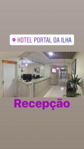 Vstupní hala nebo recepce v ubytování Hotel Porthal da Ilha- Paulo Afonso-Ba