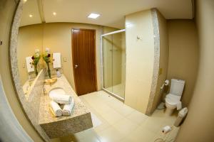 Um banheiro em Haras Morena Resort