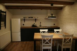 Kuchyňa alebo kuchynka v ubytovaní Apartament na starówce Toruń
