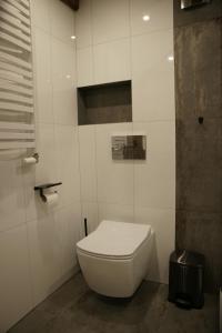 Kúpeľňa v ubytovaní Apartament na starówce Toruń