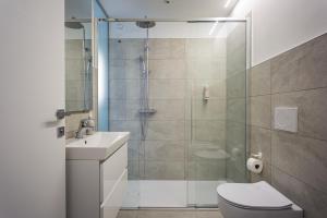 A bathroom at Borgocinquanta