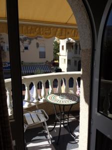 Balkón nebo terasa v ubytování Hostal Restaurante La Giralda